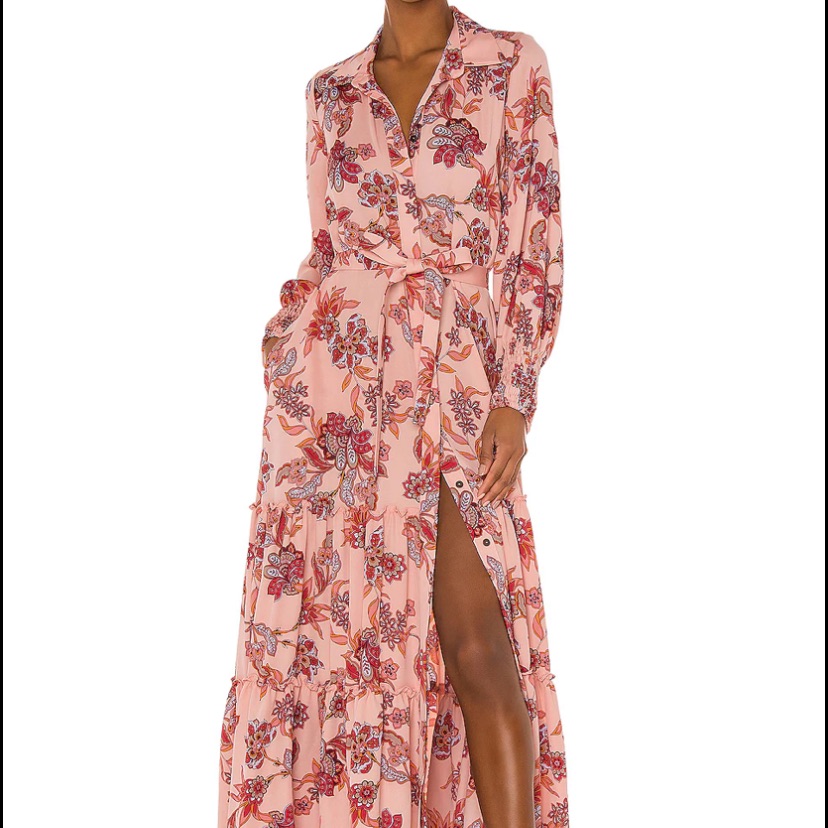 Misa Los Angeles Marrekesh Paisley Maxi Dress